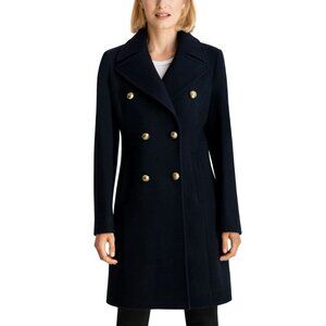 Michael Kors Double-Breasted Walker Coat, XXS, Like New